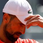 Novak Djokovic preoccupato