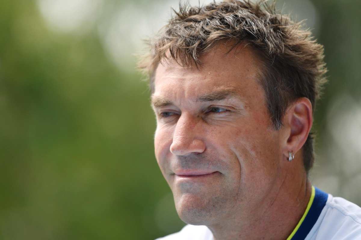 Primo piano di Pat Cash sorridente