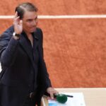 Il tennista spagnolo Rafa Nadal al Roland Garros 2025