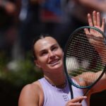 Sabalenka saluta Roma