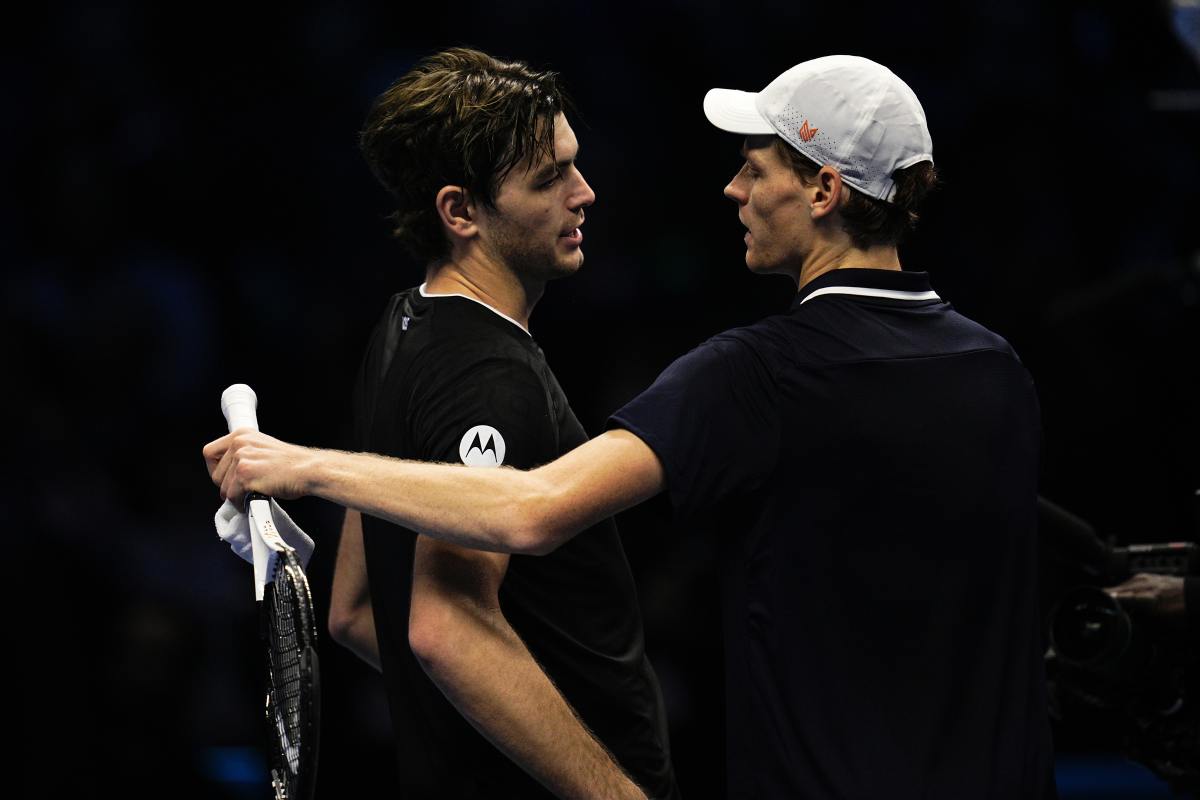 Jannik Sinner e Taylor Fritz alle ATP Finals