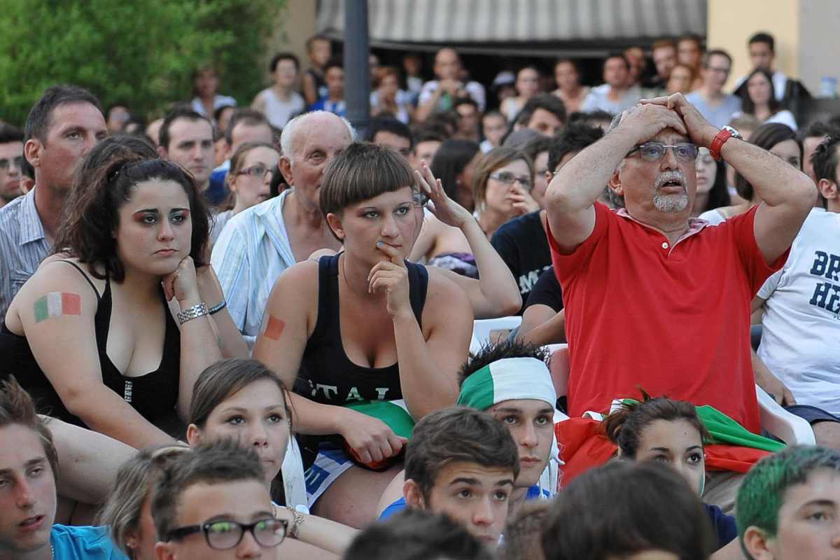 Tifosi italiani delusi