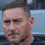 Francesco Totti in primo piano