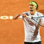 Alexander Zverev in campo