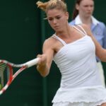 Camila Giorgi gioca a tennis