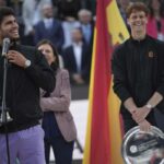Carlos Alcaraz e Jannik Sinner a Roma