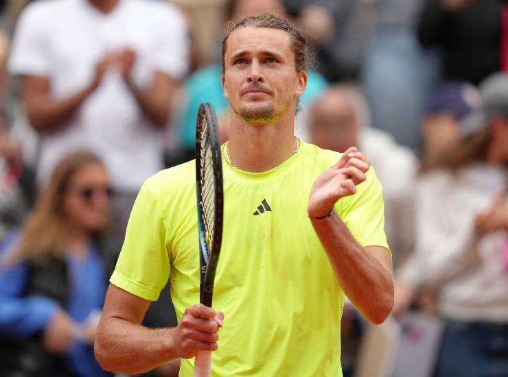 Il tennista tedesco Alexander Zverev