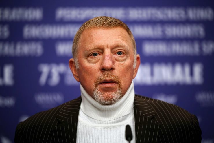Primo piano di Boris Becker