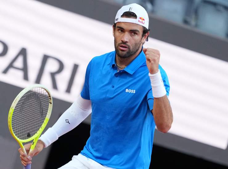 Il tennista romano Matteo Berrettini 