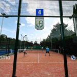Un campo di Padel a Roma