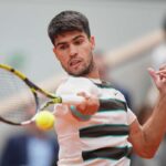 Il tennista spagnolo Carlos Alcaraz