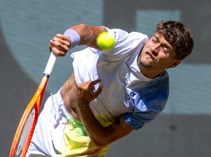 Il tennista azzurro Flavio Cobolli