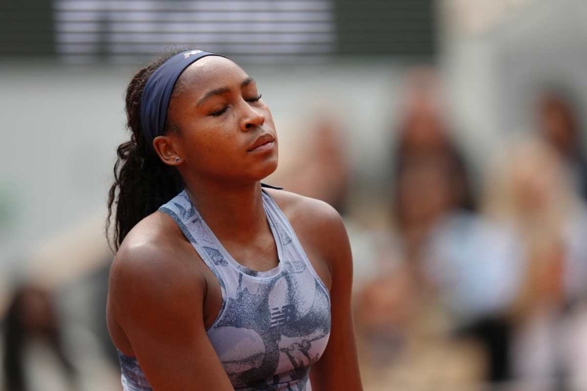 La tennista statunitense Coco Gauff
