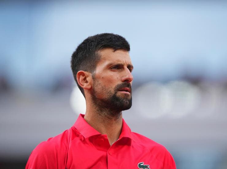 Il tennista serbo Novak Djokovic