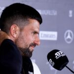 Profilo di Djokovic in conferenza stampa