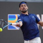 Il tennista sanremese Fabio Fognini