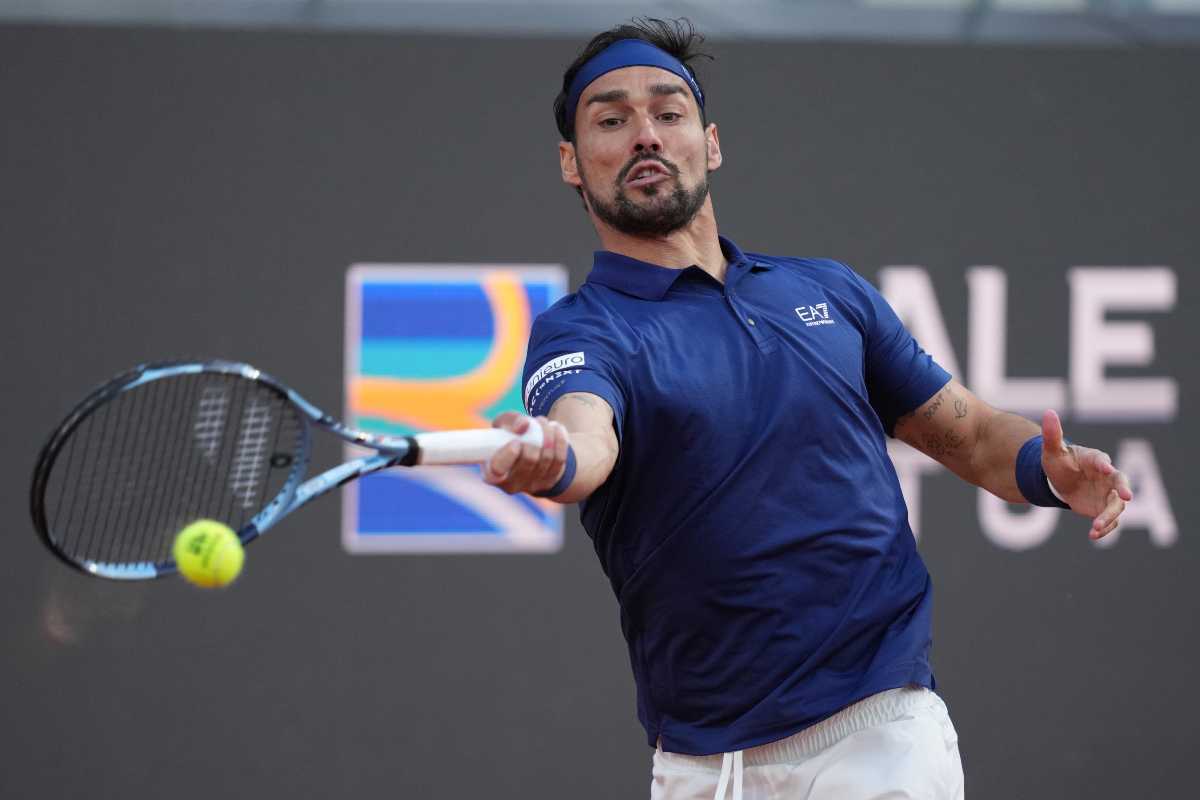 Il tennista sanremese Fabio Fognini