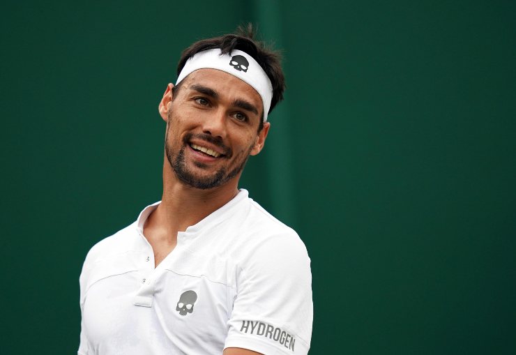 Fognini sorride a Wimbledon
