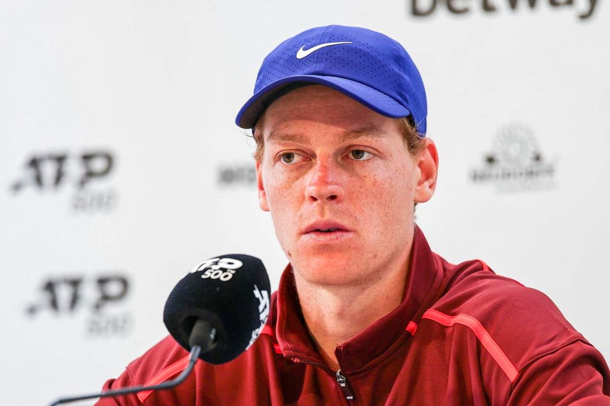 Jannik Sinner in conferenza stampa
