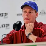 Jannik Sinner in conferenza stampa