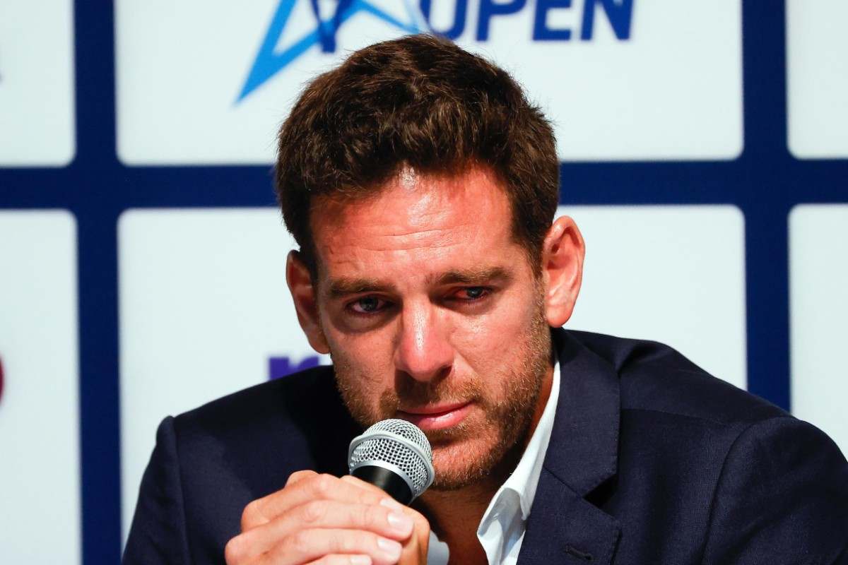 Juan Martin del Potro in conferenza stampa
