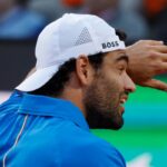 Matteo Berrettini durante gli Internazionali d'Italia