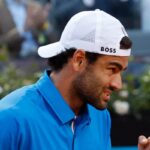 Matteo Berrettini durante gli Internazionali d'Italia