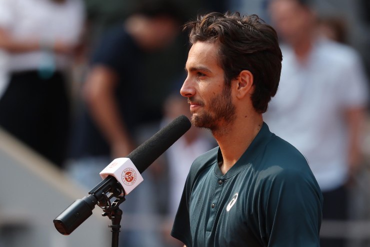 Lorenzo Musetti nell'intervista post-partita a Parigi