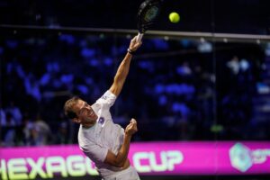 Diaz in azione alla Hexagon Cup