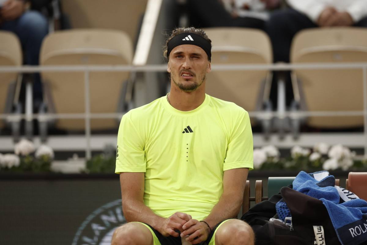 Sascha Zverev al Roland Garros