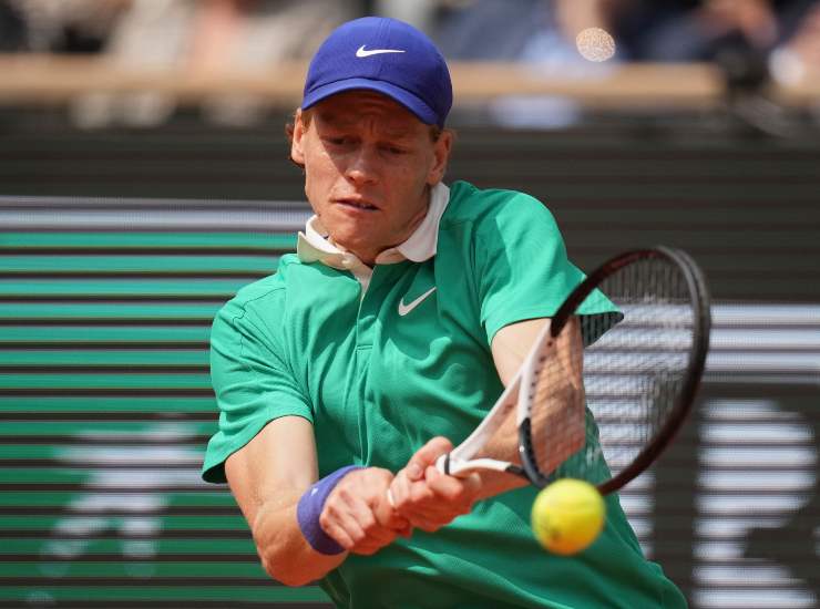 Il tennista numero uno al mondo Jannik Sinner