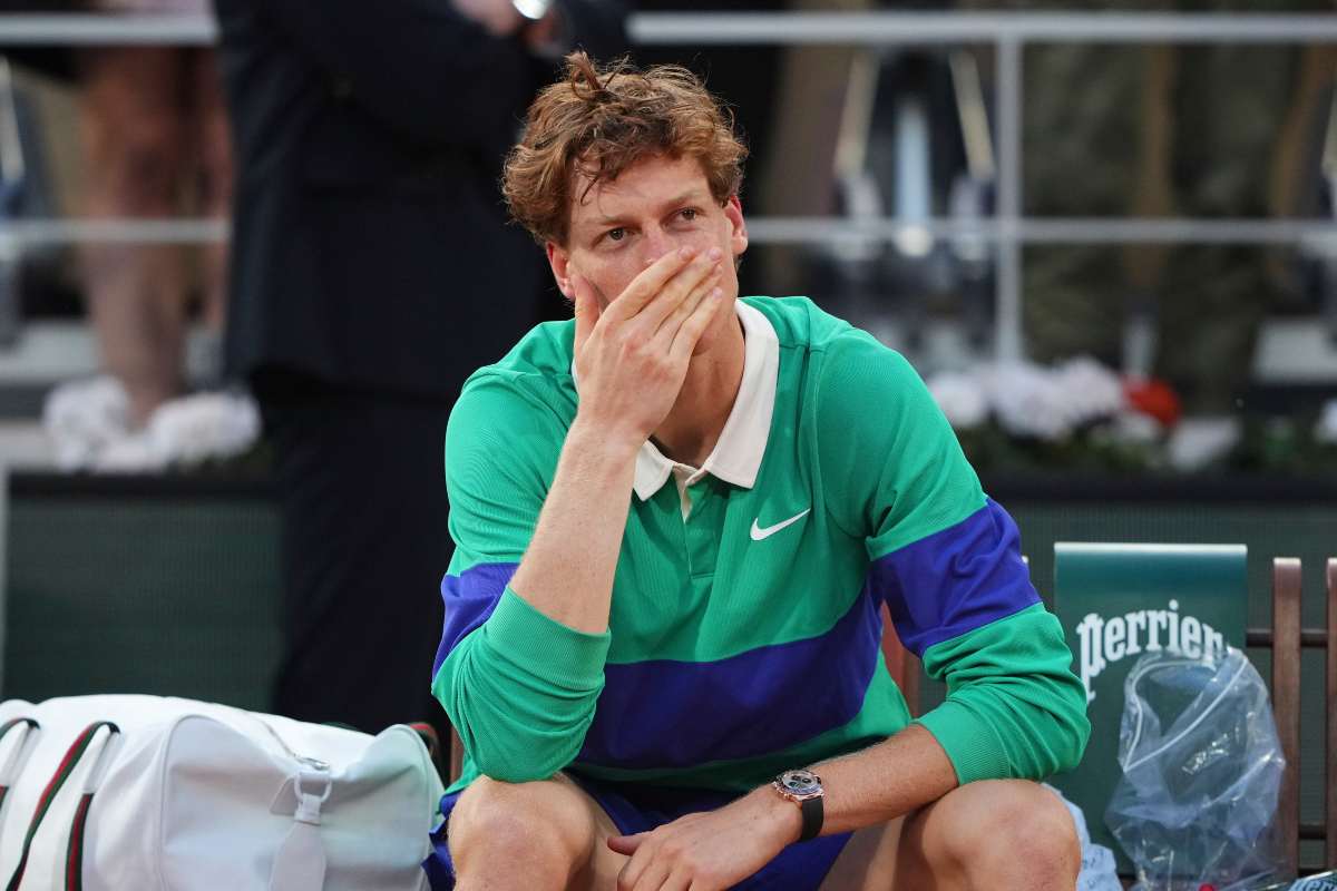 Il tennista numero 1 al mondo, Jannik Sinner