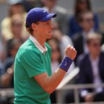 Jannik Sinner durante la finale del Roland Garros