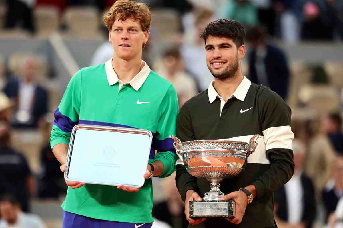 Jannik Sinner e Carlos Alcaraz