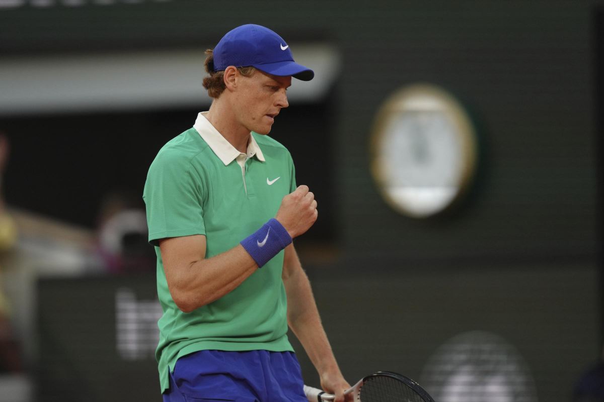 Jannik Sinner al Roland Garros