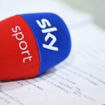 microfono di Sky Sport