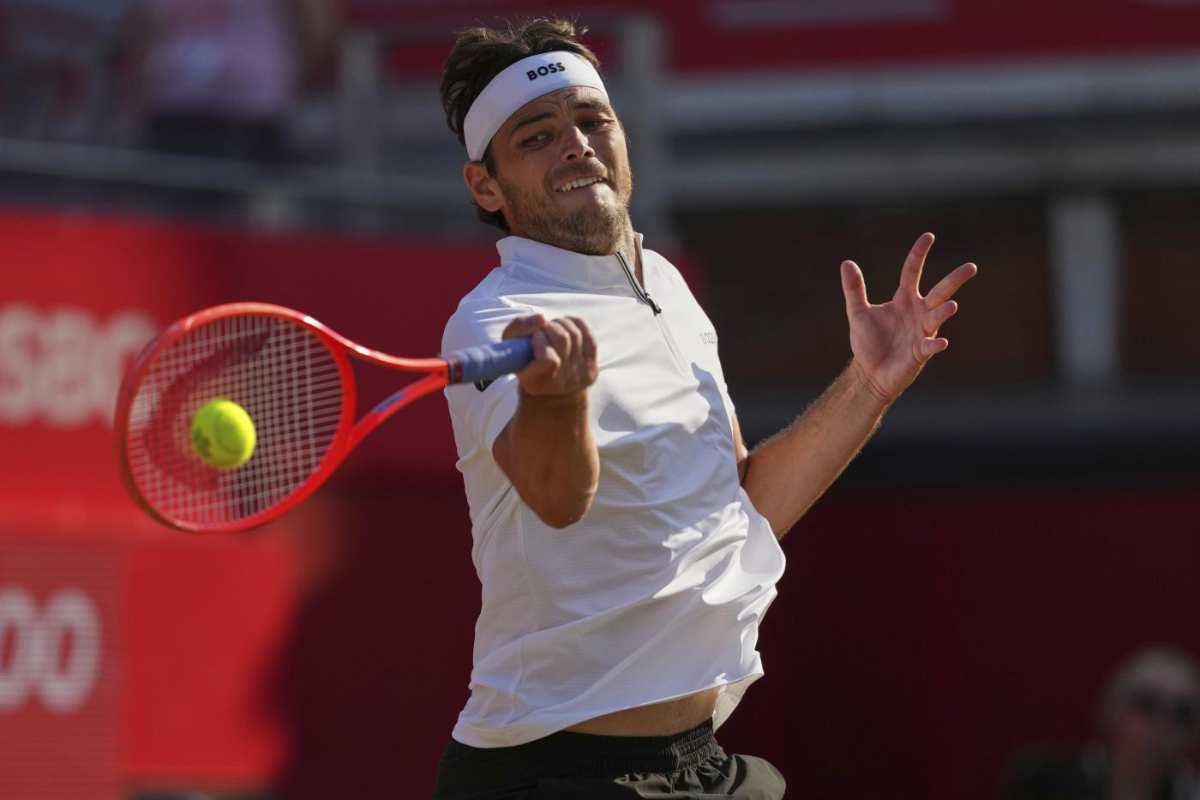 Taylor Fritz in campo al Queen's