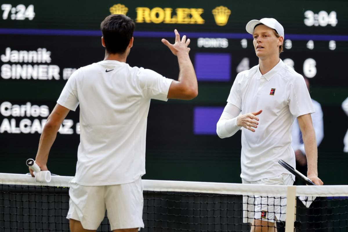 Carlos Alcaraz e Jannik Sinner