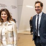 Roger Federer con la moglie Mirka