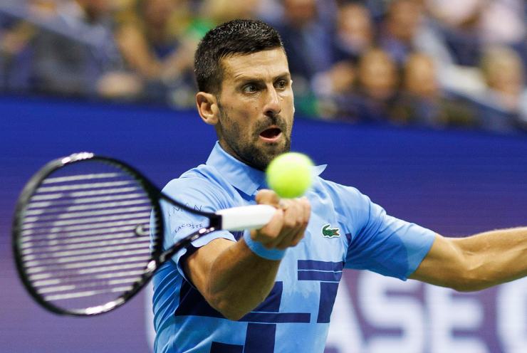 Novak Djokovic agli Us Open 2024