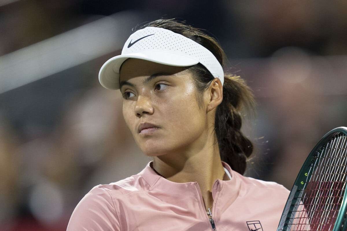 Emma Raducanu delusa