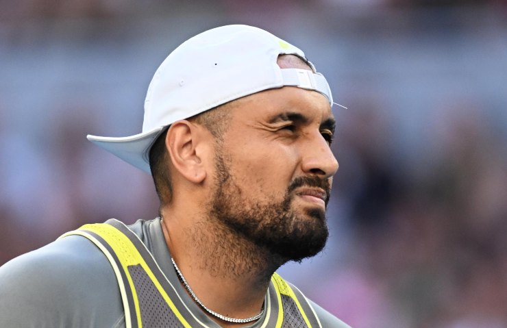 Nick Kyrgios dolorante a Melbourne