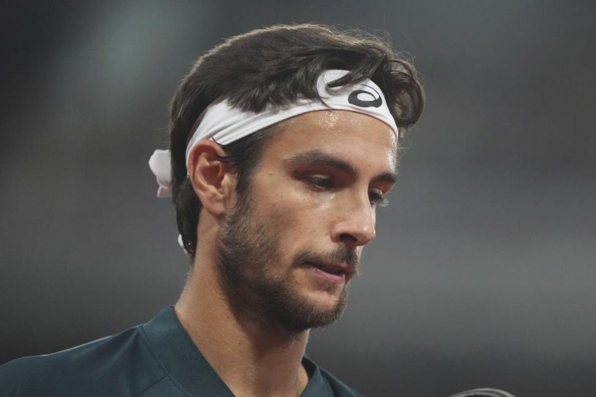 Lorenzo Musetti preoccupato