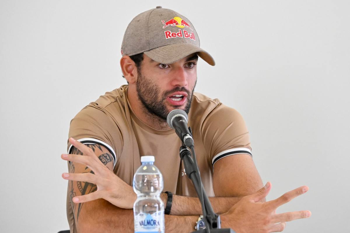 Matteo Berrettini in conferenza stampa