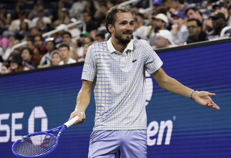 Daniil Medvedev show agli Us Open