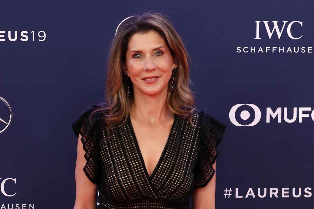 Monica Seles sorridente