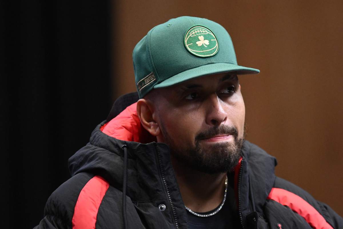 Primo piano di Nick Kyrgios