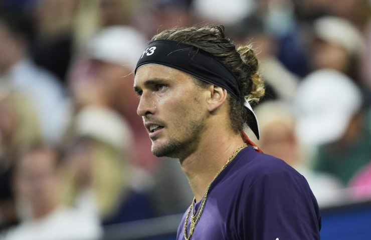 Sascha Zverev senza parole a New York