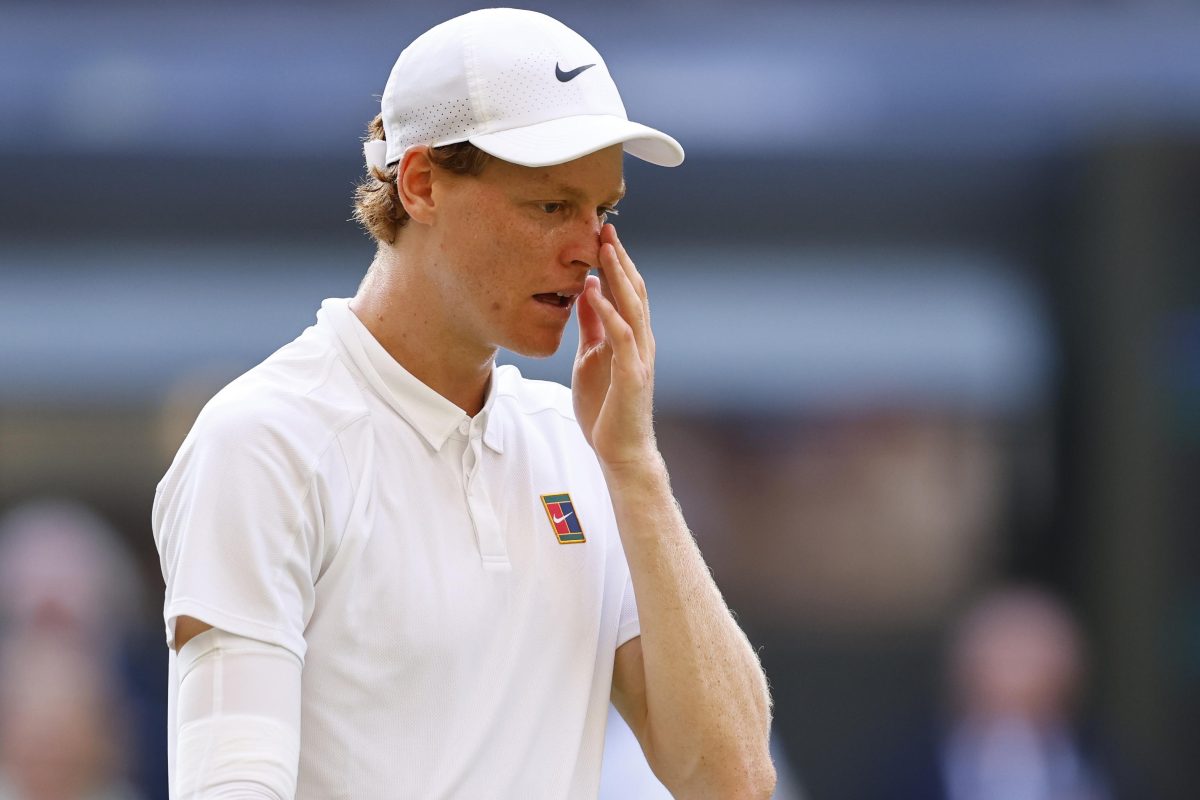 Jannik Sinner a Wimbledon
