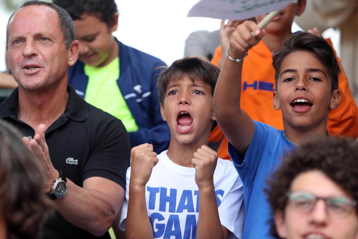 Tifosi Tennis esultano